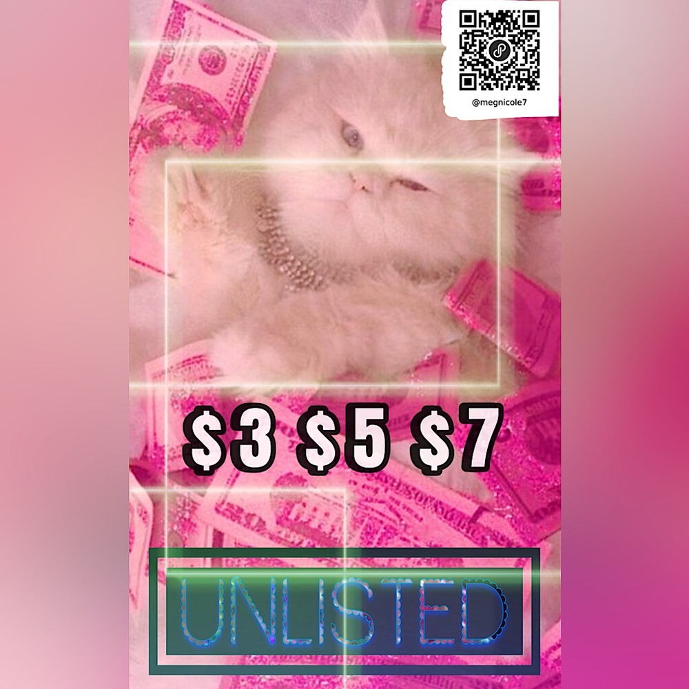❕LIKE❕FOR UNLISTED INVENTORY 🩷🤍 LIVE SHOW NOTIFICATION